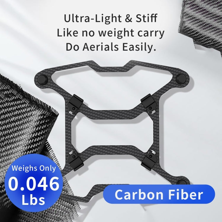 Parachoques de protección ligero de fibra de carbono para chasis RCSTQ de para DJI Avata 2 — imagen 6
