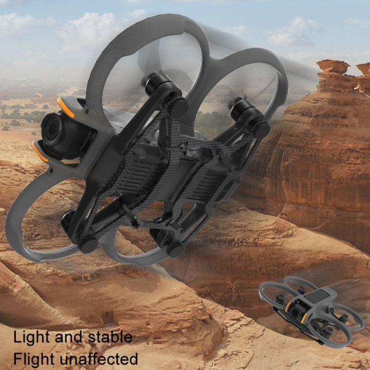 Parachoques de protección ligero de fibra de carbono para chasis RCSTQ de para DJI Avata 2 — imagen 8