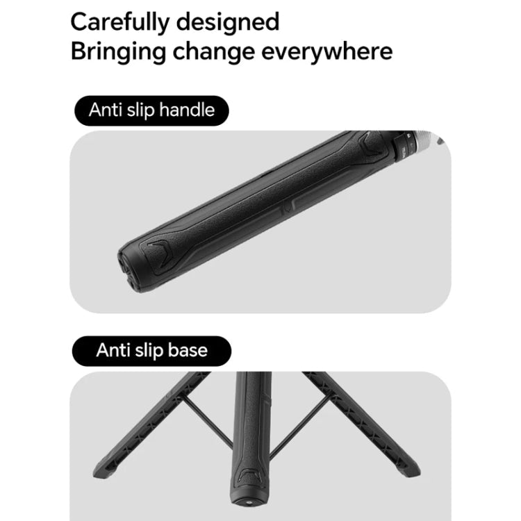 Trípode plegable para selfies TELESIN con rotación de 360 grados y 1,5 m para GoPro Hero, Insta360 y para DJI Osmo Action (n…