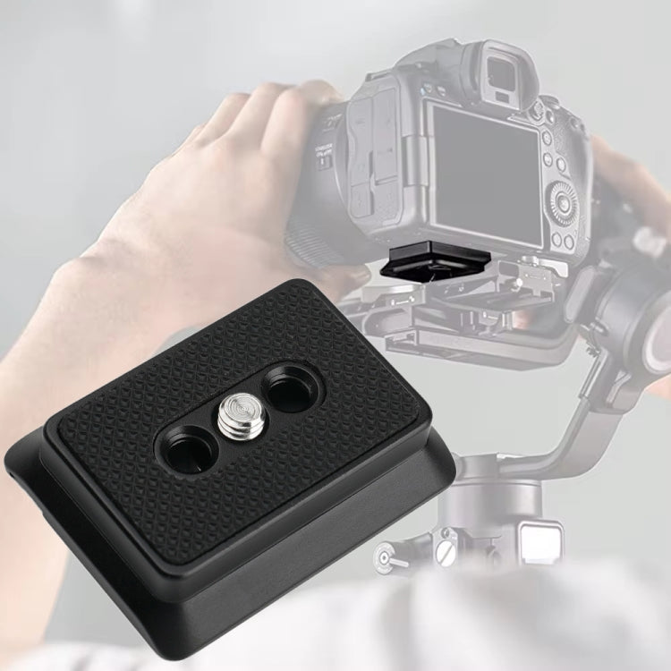 Placa de liberación rápida superior del estabilizador para DJI RSC 2 / RS 3 para DJI DJI RSC 2, DJI RS 3
