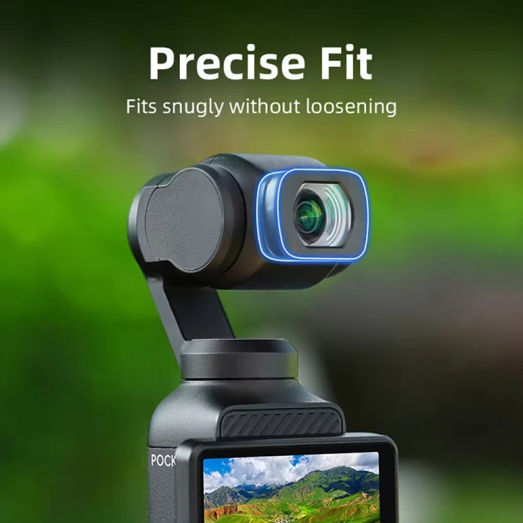 Lente gran angular magnética que extiende el campo de visión a 112 grados para DJI Osmo Pocket 3 — imagen 3
