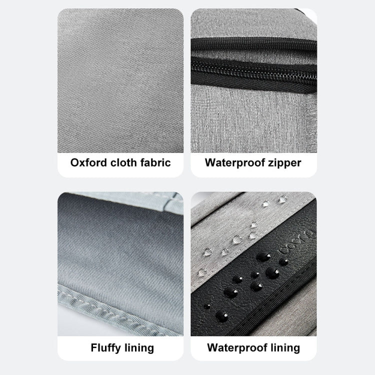 Bolsa de almacenamiento portátil e impermeable para drones Baona BN-H016 para DJI Mini 4 Pro (gris) — imagen 4