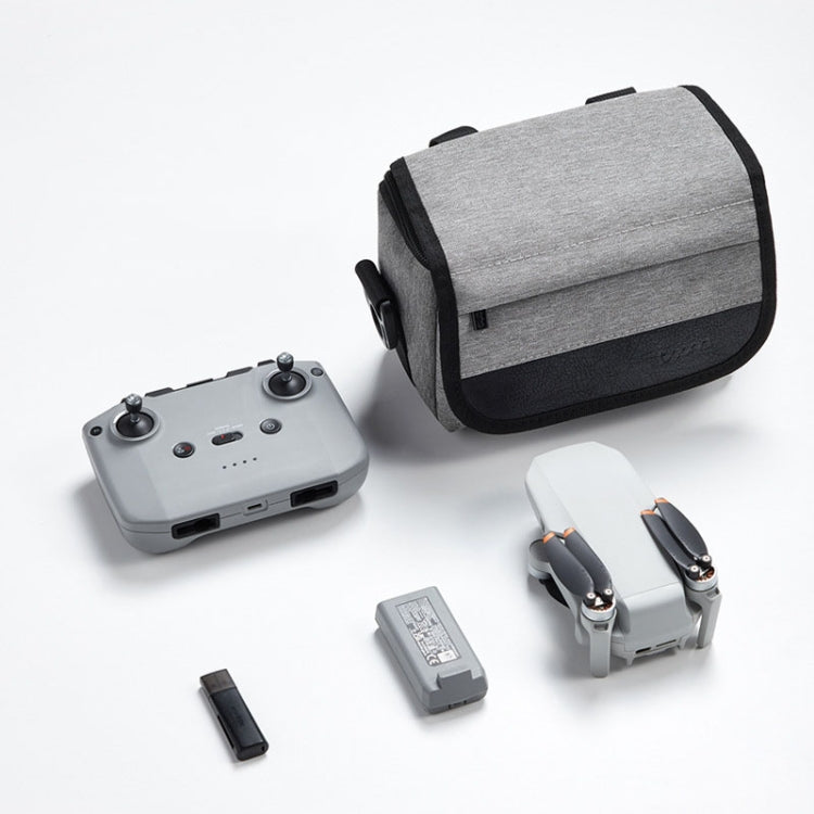 Bolsa de almacenamiento portátil e impermeable para drones Baona BN-H016 para DJI Mini 4 Pro (gris) — imagen 6