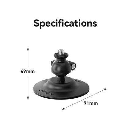 Soporte adhesivo flexible AMigisn para cámara de acción /GoPro HERO/Insta360, especificación: 3 garras — imagen 9