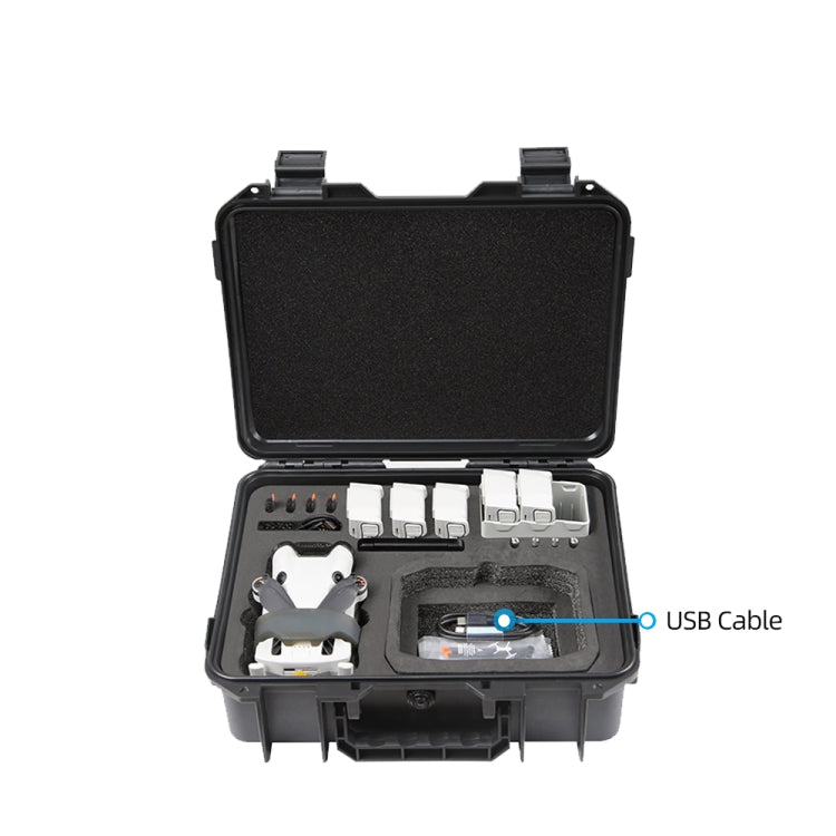 Estuche a prueba de explosiones para dron /, compatible con RC y RC 2, RC-N1 y RC-N2 para DJI Mini 4 Pro / Mini 3 Pro (negro…