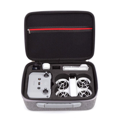 Estuche de almacenamiento con funda protectora para un solo hombro para dron para DJI Neo (gris) — imagen 5
