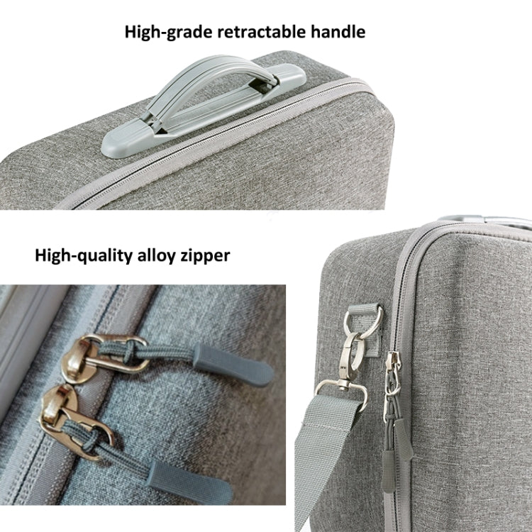 Estuche de almacenamiento con funda protectora para un solo hombro para dron para DJI Neo (gris) — imagen 6