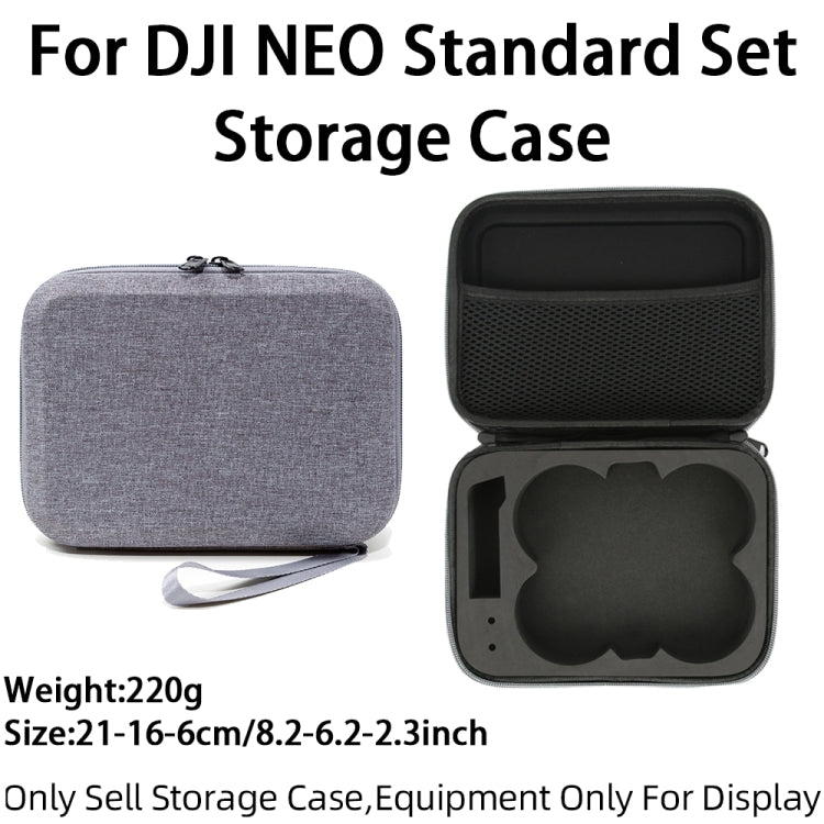 Estuche de almacenamiento, bolso de mano, bolsa protectora portátil para DJI Neo (gris) — imagen 3