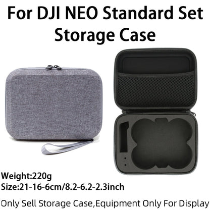 Estuche de almacenamiento, bolso de mano, bolsa protectora portátil para DJI Neo (gris) — imagen 3