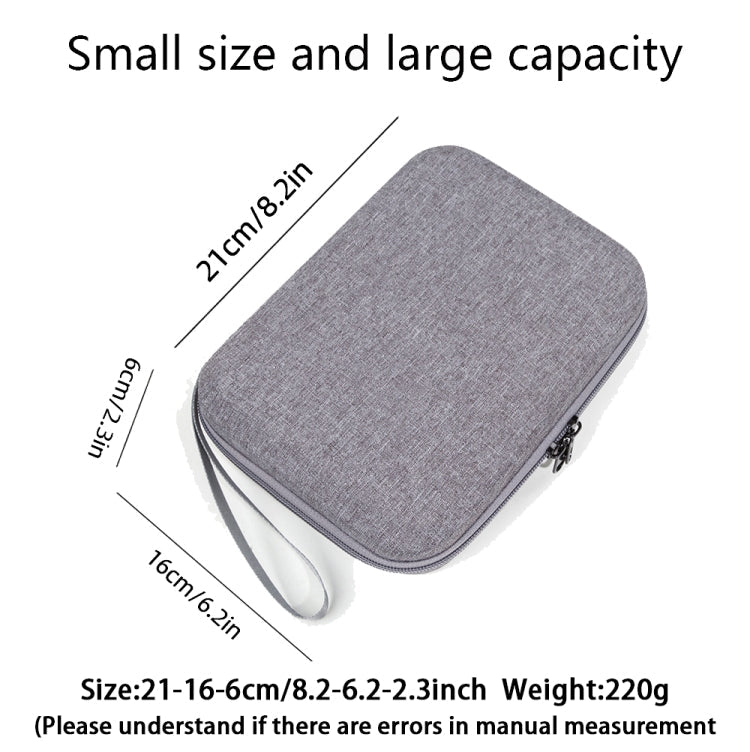 Estuche de almacenamiento, bolso de mano, bolsa protectora portátil para DJI Neo (gris) — imagen 6