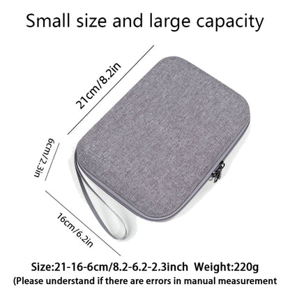 Estuche de almacenamiento, bolso de mano, bolsa protectora portátil para DJI Neo (gris) — imagen 6