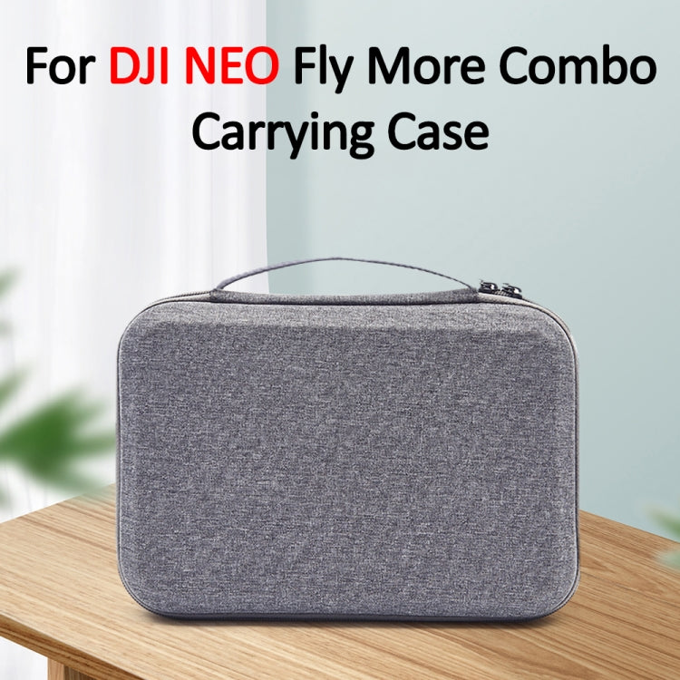 Estuche de transporte y caja protectora para DJI Neo (gris + interior negro) — imagen 2