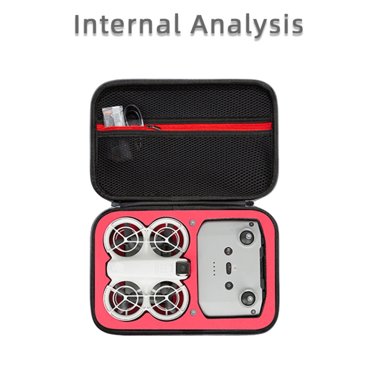 Estuche de transporte y caja protectora para DJI Neo (gris + interior negro) — imagen 3