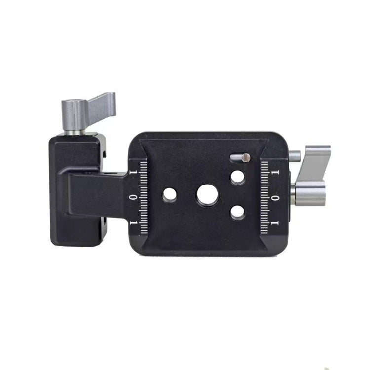 Placa Accesorios de montaje de estabilizadora de disparo vertical para DJI RS 3 Pro (gris)