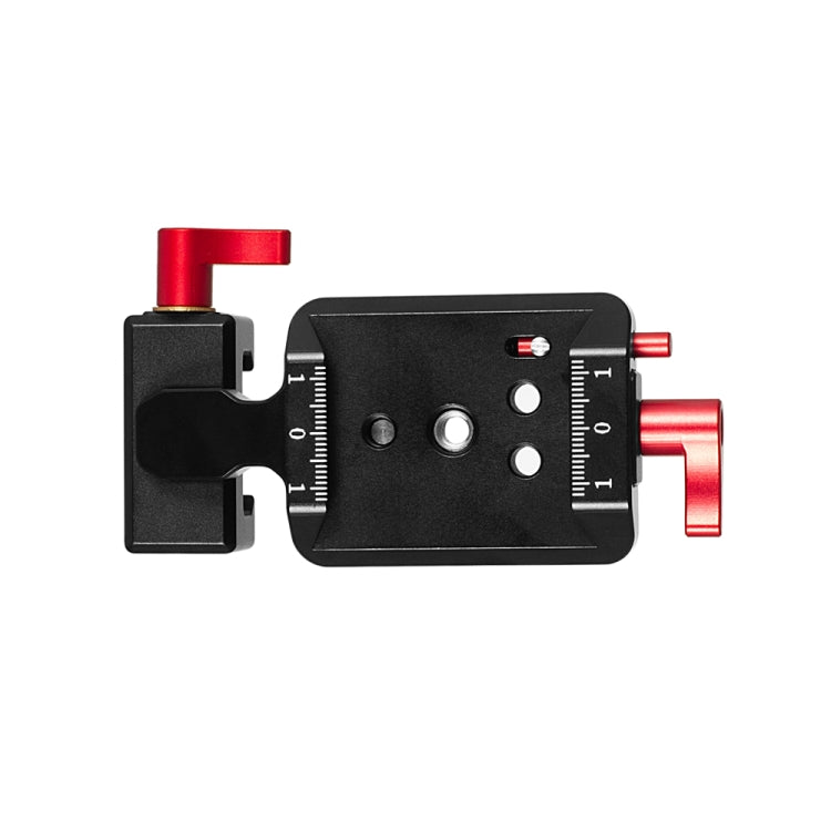 Placa Accesorios de montaje de estabilizadora de disparo vertical para DJI RS 3 Pro (rojo)