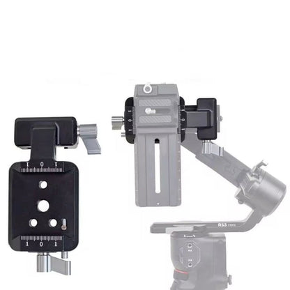Placa Accesorios de montaje de estabilizadora de disparo vertical para DJI RS 3 Pro (rojo) — imagen 2