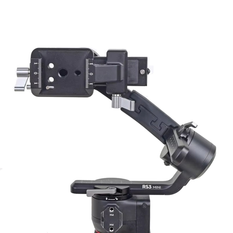 Placa Accesorios de montaje de estabilizadora de disparo vertical para DJI RS 3 Pro (gris) — imagen 4