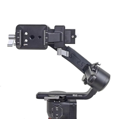 Placa Accesorios de montaje de estabilizadora de disparo vertical para DJI RS 3 Pro (gris) — imagen 4