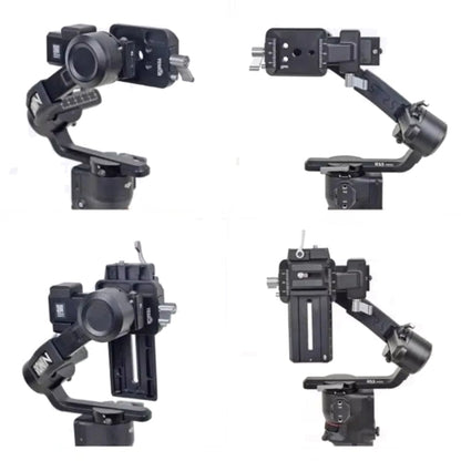 Placa Accesorios de montaje de estabilizadora de disparo vertical para DJI RS 3 Pro (gris) — imagen 5
