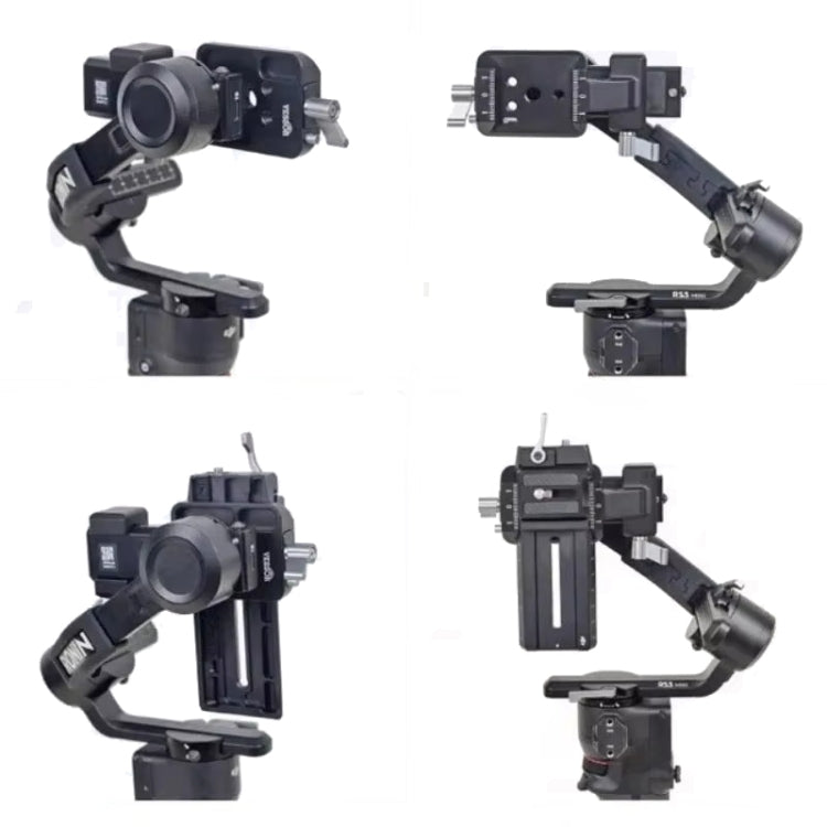 Placa Accesorios de montaje de estabilizadora de disparo vertical para DJI RS 3 Pro (rojo) — imagen 5