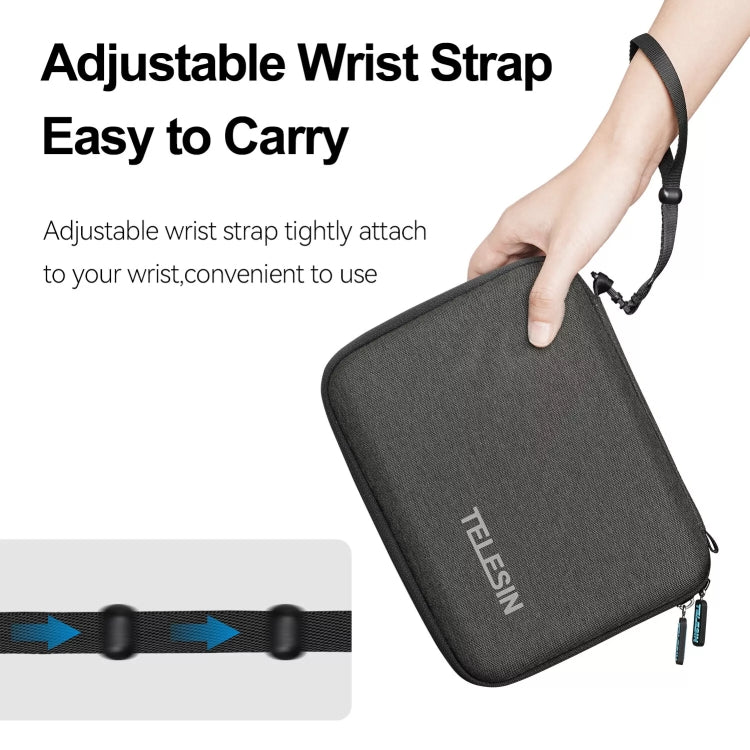 Bolsa de almacenamiento para accesorios de cámara deportiva TELESIN para GoPro HERO / Action / Insta360, etc — imagen 5