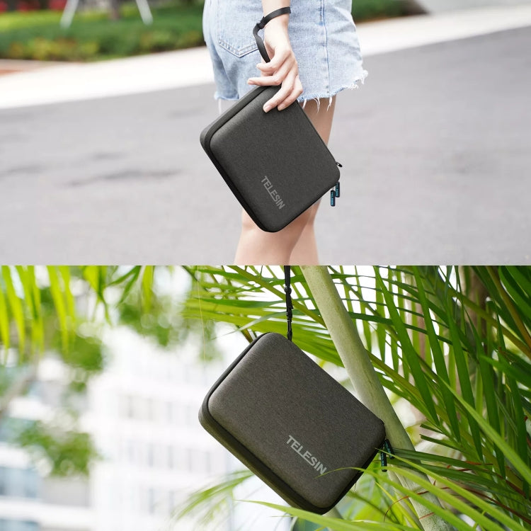 Bolsa de almacenamiento para accesorios de cámara deportiva TELESIN para GoPro HERO / Action / Insta360, etc — imagen 9