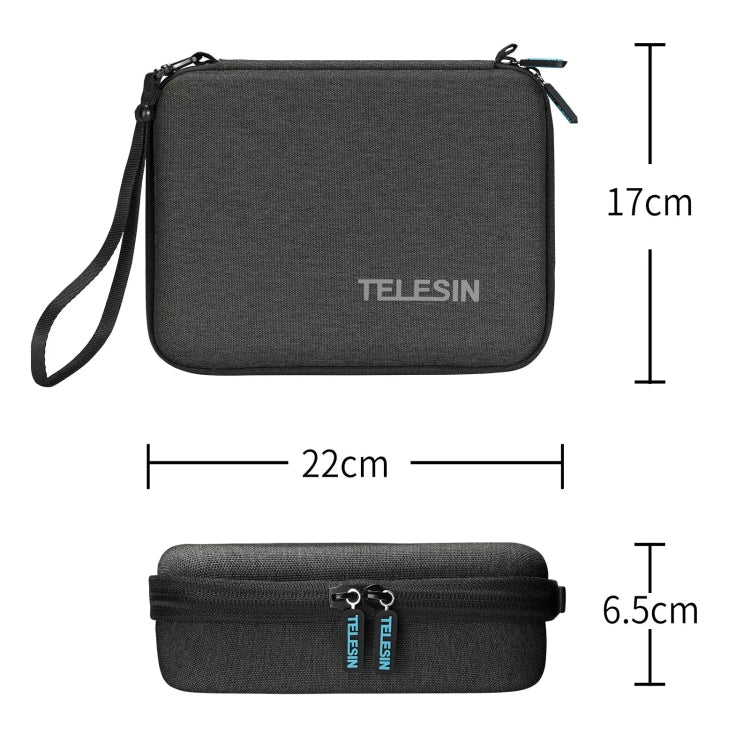Bolsa de almacenamiento para accesorios de cámara deportiva TELESIN para GoPro HERO / Action / Insta360, etc — imagen 10