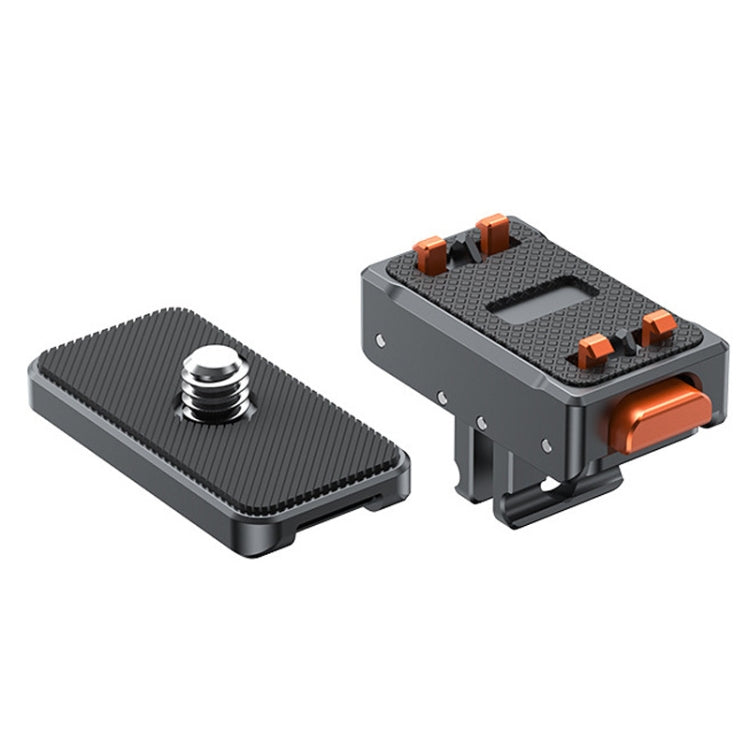 Kit de base Adaptador de liberación rápida magnético VRIG para cámara de acción, especificación: y cubierta superior