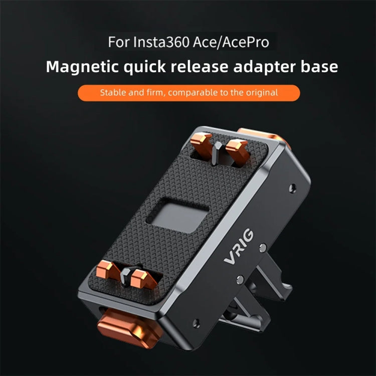 Base Adaptador de liberación rápida magnético VRIG para Insta360 Ace / Ace Pro, especificación: — imagen 2