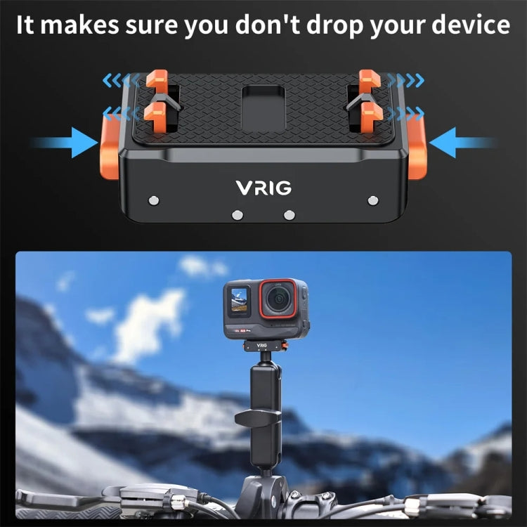 Kit de base Adaptador de liberación rápida magnético VRIG para cámara de acción, especificación: y cubierta superior — image…