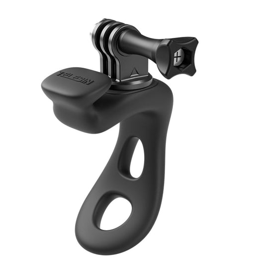 Soporte flexible ajustable de silicona para cámara de acción TELESIN para GoPro HERO / Insta360 / Action Camera (negro)