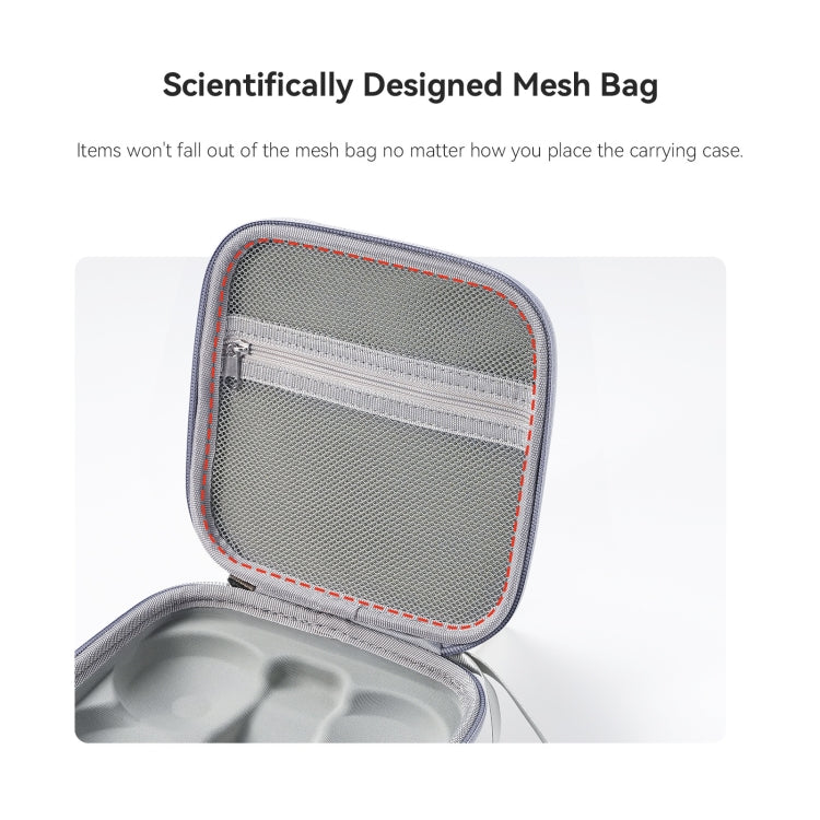 Estuche de transporte y bolsa de almacenamiento estándar para DJI Neo (gris) — imagen 7