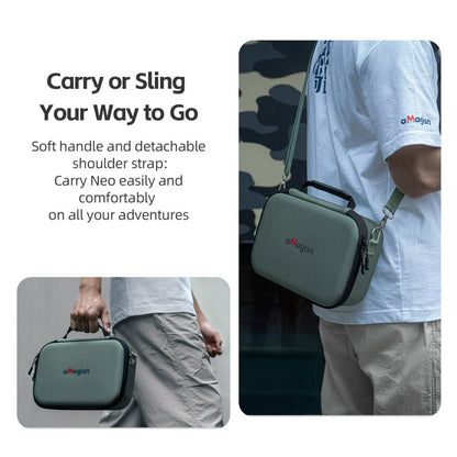 Bolso bandolera aMagisn para DJI Neo (gris) — imagen 6
