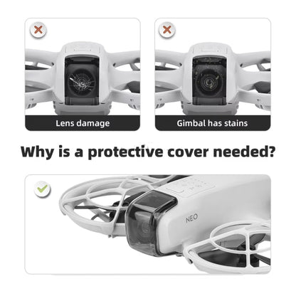 Cubierta protectora de lente para cámara Tapa de lente a prueba de polvo para cardán para DJI Neo — imagen 3