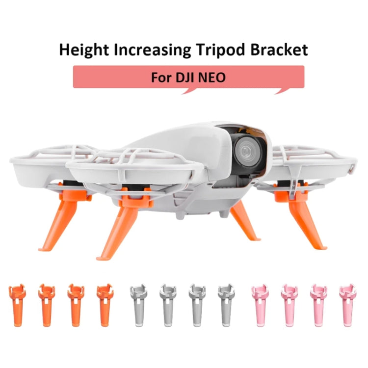 Soporte de tren de aterrizaje Accesorios para patas de elevado para DJI Neo (rosa) — imagen 4