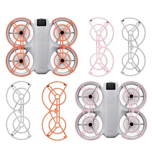Cubierta Dron BRDRC protectora de hélices Anillo de parachoques ultraligero anticolisión para DJI Neo (rosa) — imagen 2