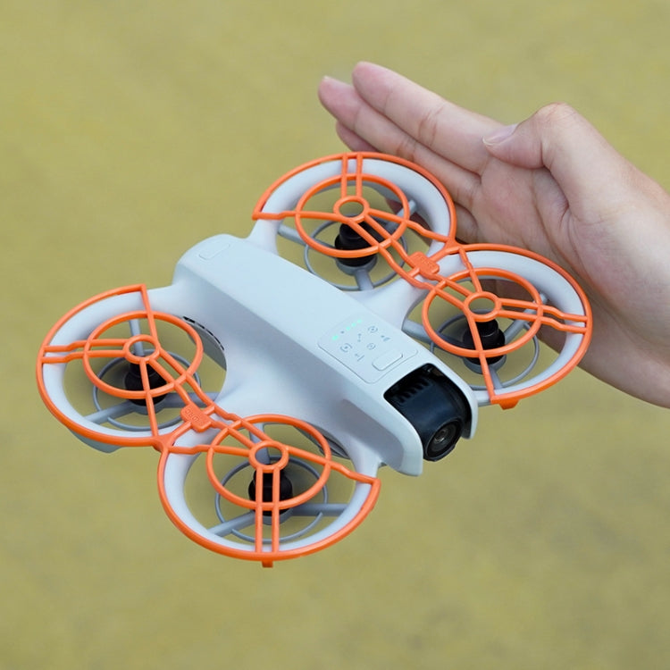 Cubierta Dron BRDRC protectora de hélices Anillo de parachoques ultraligero anticolisión para DJI Neo (rosa) — imagen 3