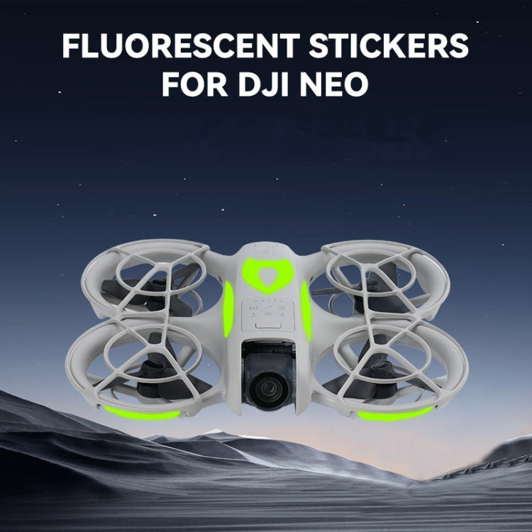 Pegatinas luminosas con degradado para DJI Neo (fluorescentes) — imagen 2