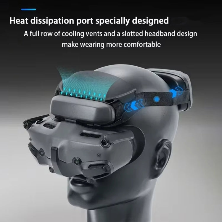 Goggles 3 RCSTQ Gafas de aviación Máscara de reposacabezas para la frente para DJI Neo — imagen 3