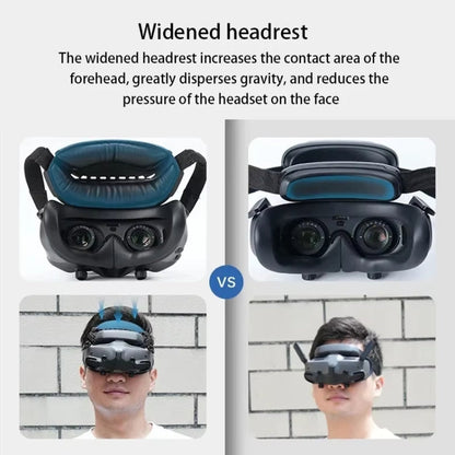 Goggles 3 RCSTQ Gafas de aviación Máscara de reposacabezas para la frente para DJI Neo — imagen 4