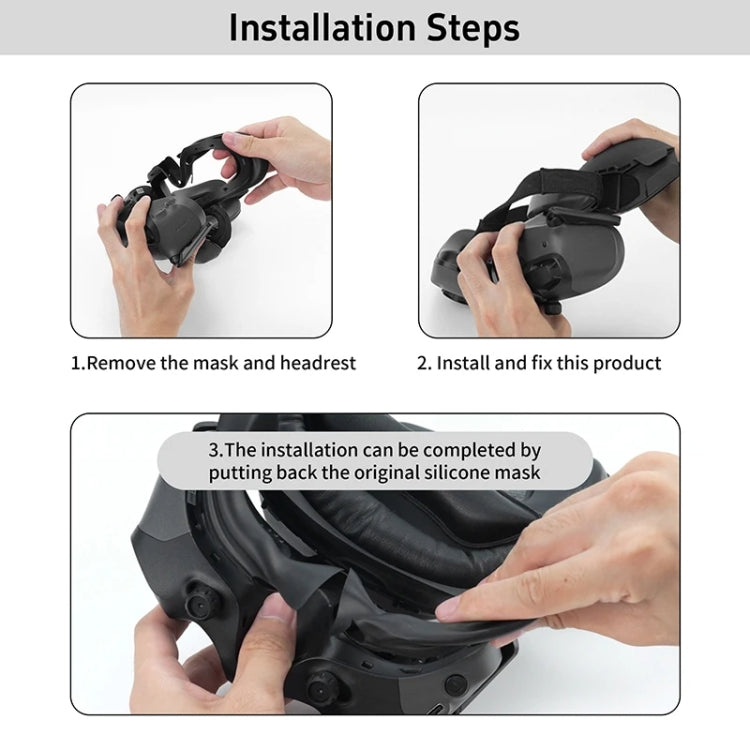 Goggles 3 RCSTQ Gafas de aviación Máscara de reposacabezas para la frente para DJI Neo — imagen 9
