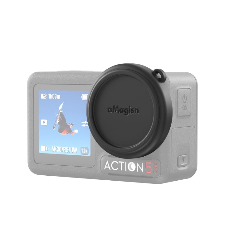 Funda protectora de silicona para lentes aMagisn para DJI Osmo Action 5