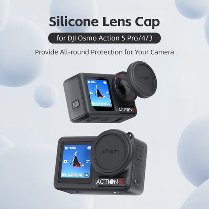 Funda protectora de silicona para lentes aMagisn para DJI Osmo Action 5 — imagen 2