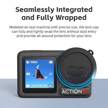 Funda protectora de silicona para lentes aMagisn para DJI Osmo Action 5 — imagen 4