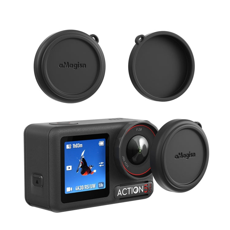 Funda protectora de silicona para lentes aMagisn para DJI Osmo Action 5 — imagen 6