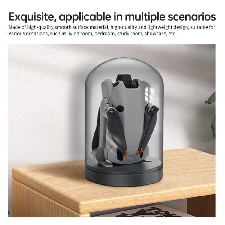 Base de pantalla a prueba de polvo LKTOP para DJI Mini 4 Pro (negro) — imagen 3