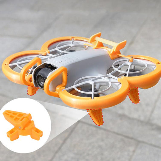 Soporte pequeño plegable para tren de aterrizaje de refuerzo CQT para DJI Neo (naranja) — imagen 2