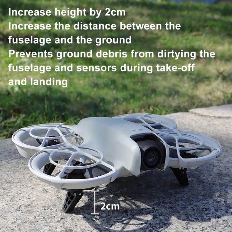 Soporte pequeño plegable para tren de aterrizaje de refuerzo CQT para DJI Neo (gris) — imagen 3
