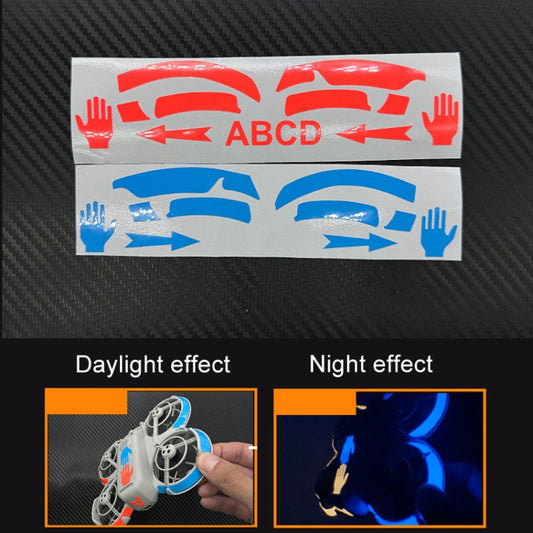Pegatinas luminosas y resistentes al agua que cambian de color para DJI Neo — imagen 2