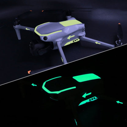 Pegatinas luminosas, película luminosa nocturna para DJI Air 3S (verde claro)